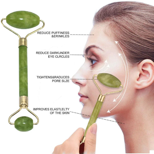 Jade Roller Massager Face Roller | Skin Stone | Anti-face Aging Neck wrinkles Massager