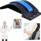 Magic Back Stretcher Lower Lumbar Massage Support Spine Pain Relief Back Massager