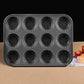 12 Hole Cupcake Tray, Muffin Pan non stick cupcake baking pan kitchen utensil