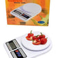 Digital Kitchen Weighing Machine Multipurpose Electronic Weight Scale with Backlit LCD Display for Measuring Food, Cake, Vegetable, Fruit