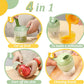 Rechargeable 4 In 1 Handheld Vegetable Cutter Chopper