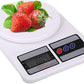 Digital Kitchen Weighing Machine Multipurpose Electronic Weight Scale with Backlit LCD Display for Measuring Food, Cake, Vegetable, Fruit