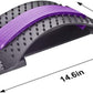 Magic Back Stretcher Lower Lumbar Massage Support Spine Pain Relief Back Massager