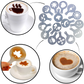 Pack Of 32 Pcs Coffee Stencil Template Set