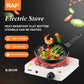 RAF Mini Electric Heater Stove, Hot Plate Electric Cooking Stove