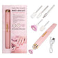 Rechargeable Flawless Salon Nail Finishing Touch Electric Nail Drill Bits File Tool Set