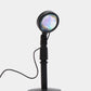 Sunset Lamp Rainbow Projection Lamp USB Charging LED Lighting Sun Never Sets Light Rainbow