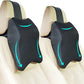 Universal Imported Leather Style Neckrest Backrest Pillow | Breathable Neck Support Cushion
