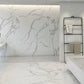 Self Adhesive Black & White Marble Sheet for Kitchen / Waterproof Anti Oil & Heat Resistant Wallpaper Sheet (2 Feet x 6.5 feet)