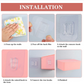 Double Sided Adhesive Wall Hooks - Transparent